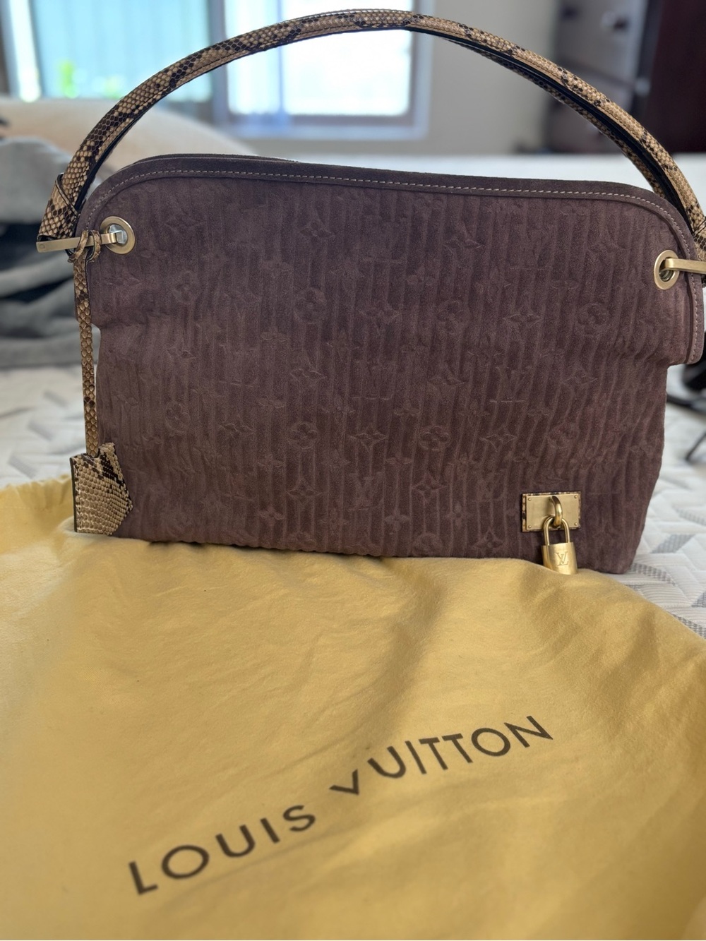 Louis Vuitton Whisper Python Vintage 2008 Collection